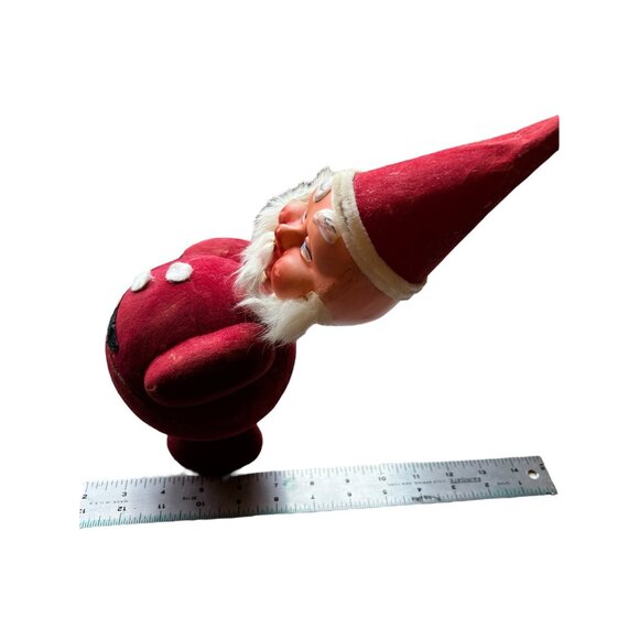 West Germany Santa Candy Dish Post WW2 Paper Mache Bobble Head - Picture 11 of 16